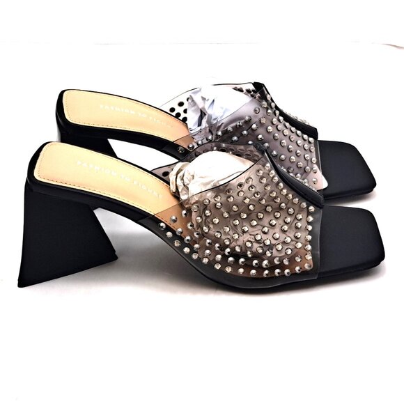 Fashion too Figure Women's Dayna Heels - Size 8 - Picture 2 of 13